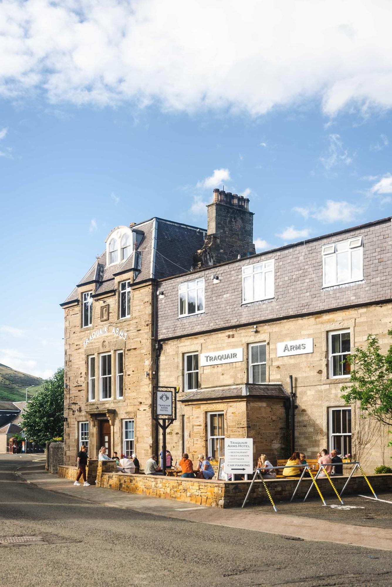 Traquair Arms Hotel イナーリーセン エクステリア 写真